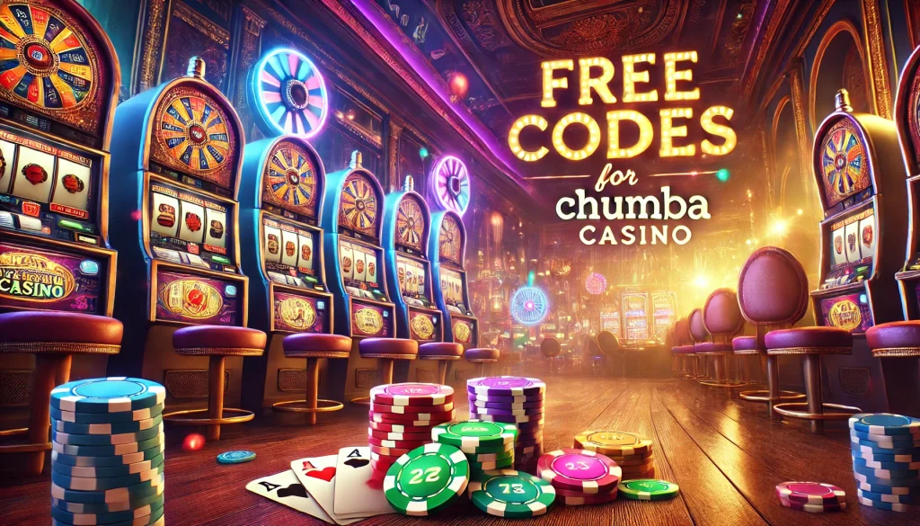 free codes for chumba casino